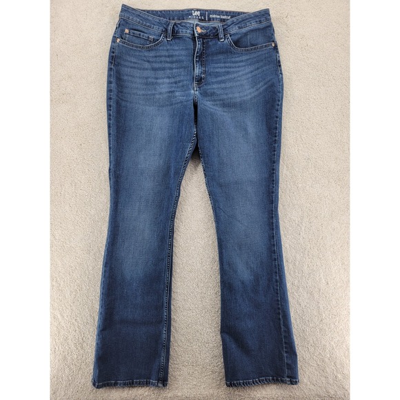 Rideract Denim - Lee Riders Bootcut Denim Jeans whiskered 36 Waist